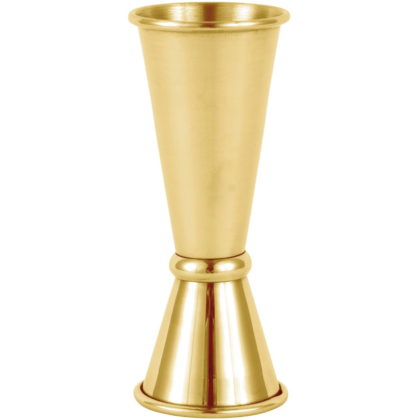 Barprofessional Japansk Stil Jigger 25/50 Ml - Guld