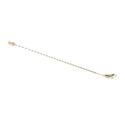 Barsked Med Ananas Guld 40,5cm