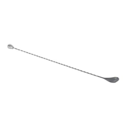 Barsked Med Dödskalle Vintagestål 40,5 Cm