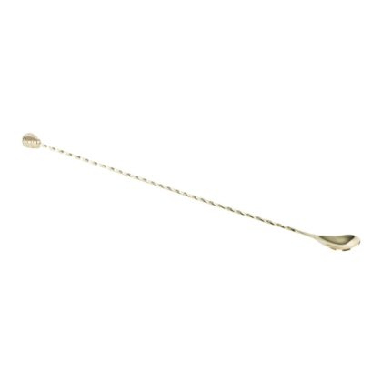 Barsked Med Skall-huvud Guld 40,5cm