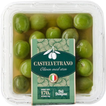 Castelvetrano Oliver i Saltlake 170g