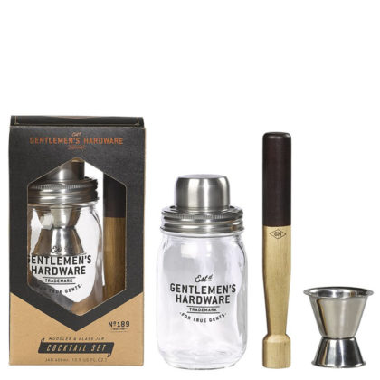 Gentlemen's Hardware - barset med glasburk