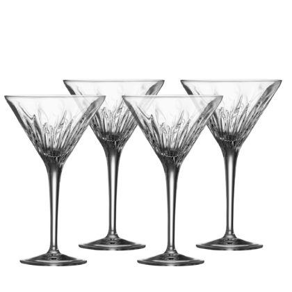 Luigi bormioli martiniglas 4-pack