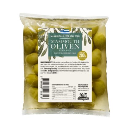 Mammouth Oliver Utan Kärna 200g