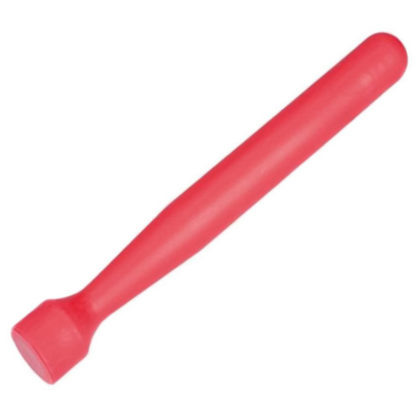 Muddler plast röd
