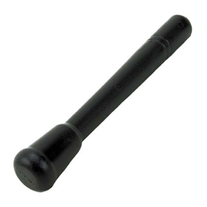 Muddler rund topp 22 cm svart