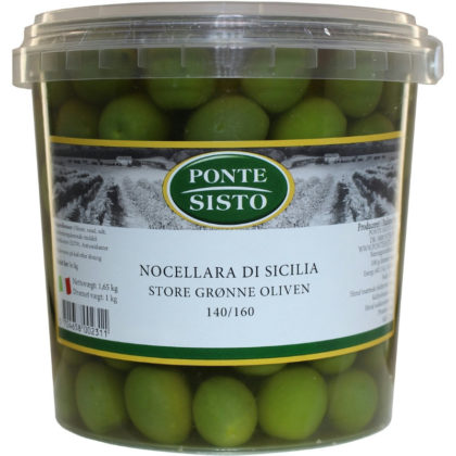 Oliver Nocellara Di Sicilia Gröna Ponte Sisto 1,67 Kg