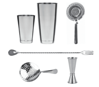 Speakeasy barset i rostfri metall