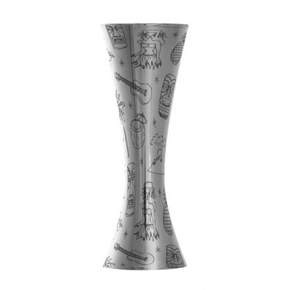 Urban Bar Jigger Tiki Aero 2,5 och 5 cl