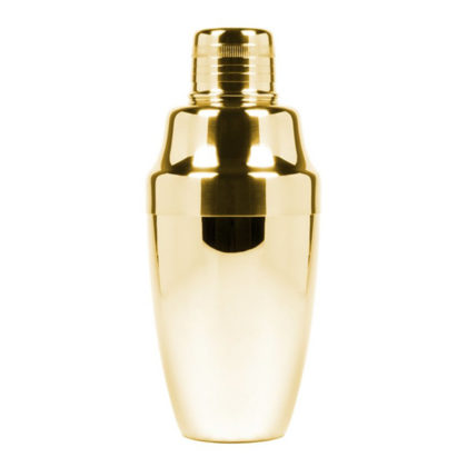 Yukiwa Cocktailshaker guldpläterad 23 cl