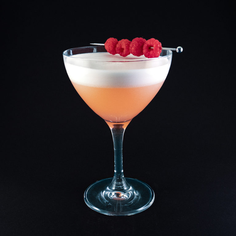 Rabarber Gin Sour Recept på god rabarberdrink Drinkoteket