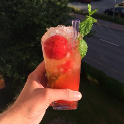 Jordgubbsmojito